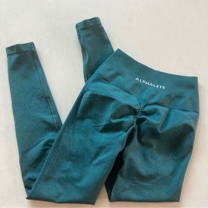 Alphalete Amplify Leggings - Pier Blue